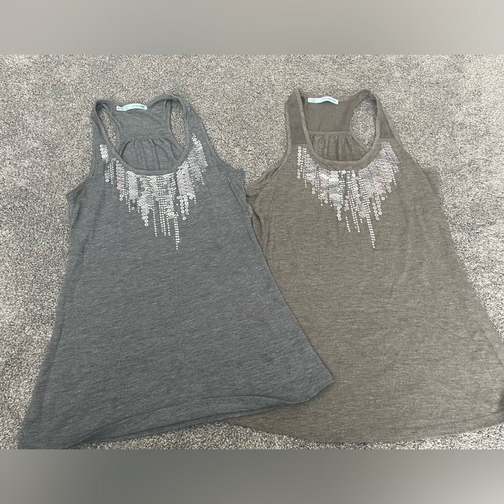 Embellished Tank Tops (2 pack)
